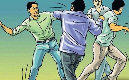 जमीनी विवाद पर पुलिस की एकतरफा कार्रवाई का आरोप, थाने के भीतर मारपीट का दावा