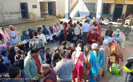 नादौन में मध्यान्ह भोजन रसोइयों ने दिखाया हुनर