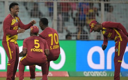 शेफर्ड की हैट्रिक, वेस्टइंडीज ने स्कॉटलैंड को 35 रन से हराया