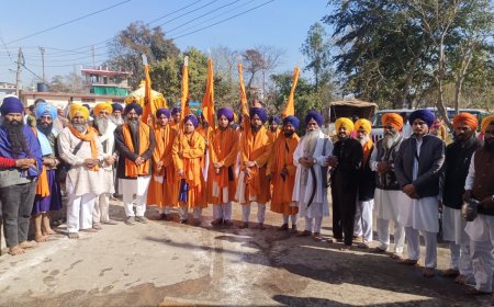 नादौन के गुरुद्वारा दसवीं पातशाही में धूमधाम से मनाया फतेह दिवस