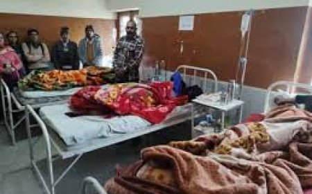 धाम खाने के बाद 30 से अधिक बीमार, आठ अस्पताल में भर्ती