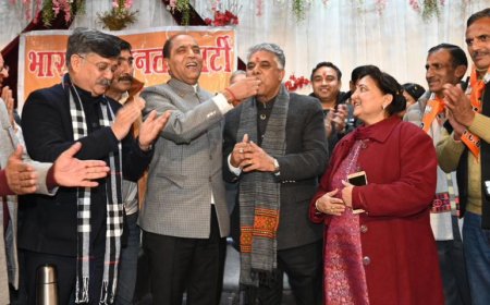 मात्र 10% हिस्सा न देकर लोगों की जान खतरे में डाल रही सुक्खू सरकार: जयराम ठाकुर