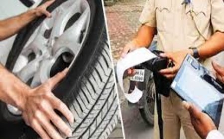 हिमाचल में मॉडिफाइड नंबर प्लेट-टायर पर सख्ती, भारी चालान