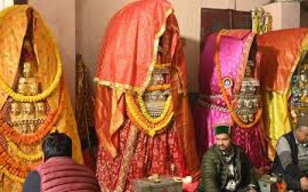 महाशिवरात्रि में एक हफ्ता घूंघट में रहेंगी छह देवियां