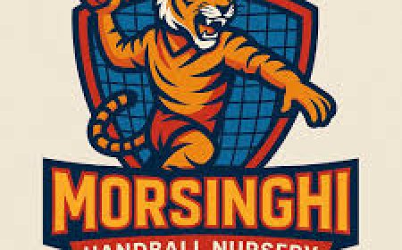 U-19 हैंडबॉल गोल्ड टीम का मोरसिंघी में भव्य स्वागत