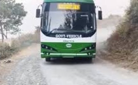 रूट पर भेजने से पहले ट्रायल, मंडी में इलेक्ट्रिक बसों का परीक्षण कर रहा हिमाचल पथ परिवहन निगम