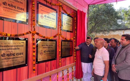 इंदौरा में 6 जिमों का शिलान्यास, महिलाओं को सौगात