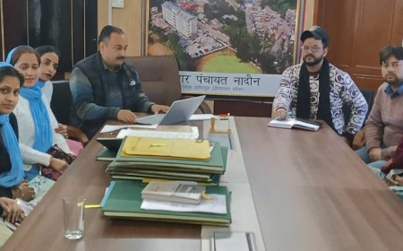 नादौन में ई-श्रम योजना जागरूकता, ₹3000 पेंशन का लाभ