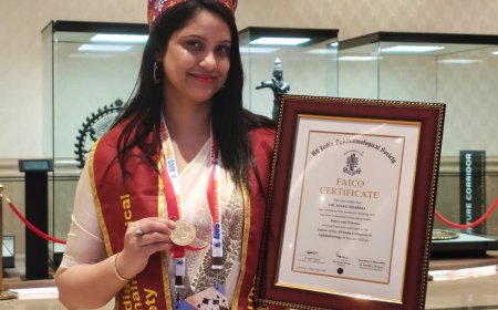 कांगड़ा की बेटी बनीं पहली गोल्ड मेडलिस्ट रेटिना नेत्र विशेषज्ञ