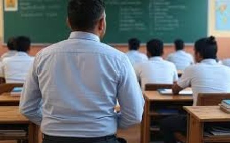 हाजिरी लगाकर गायब गुरुजी, जांच में खुलासा !  कार्रवाई के आदेश