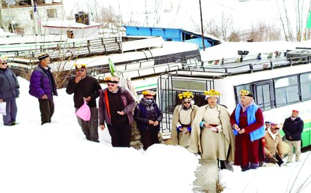 माइनस तापमान में लाहुल का गोची महोत्सव शुरू, क्या है अनोखी परंपरा...