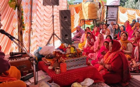 तरकेड़ी में शिव कथा पर उमड़ा जनसैलाब, गूंजे जयकारे