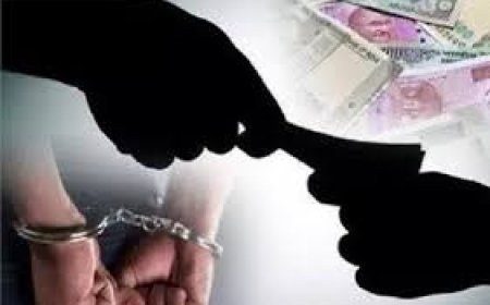 विजिलेंस ने पांच हजार रुपये रिश्वत लेते पकड़ा वन रक्षक