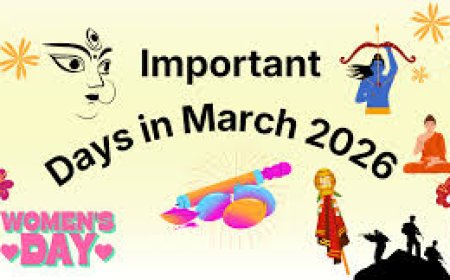 मार्च 2026:   होली से महावीर जयंती तक  देखें  पूरी लिस्ट
