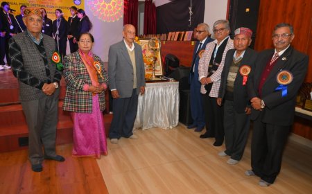 राजपुर कॉलेज वार्षिकोत्सव: सांस्कृतिक रंग में झूमे छात्र