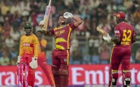 हेटमायर का तूफान! वेस्टइंडीज ने जिम्बाब्वे को रौंदा
