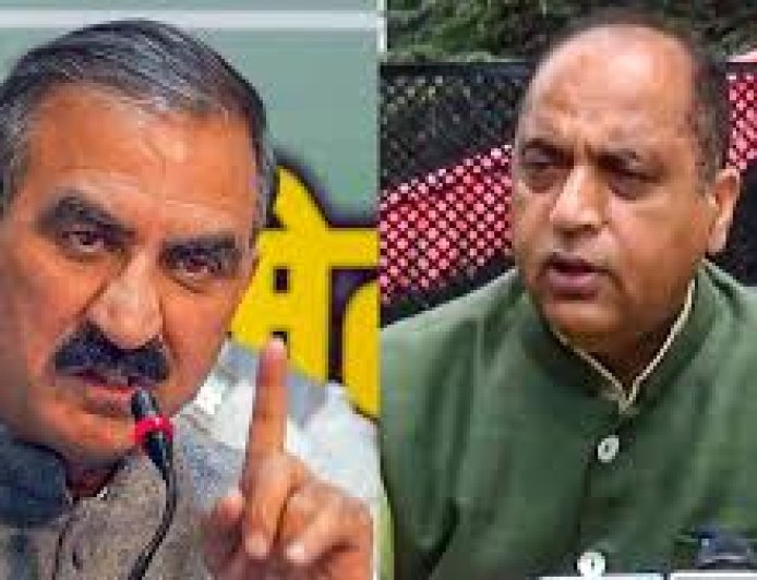 RDG मुद्दे पर सीएम सुक्खू का BJP पर पलटवार