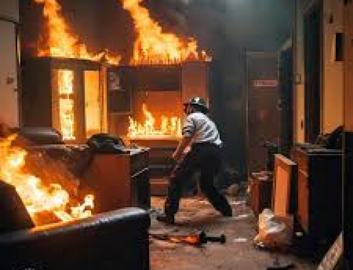 युवती ने ठुकराया शादी का प्रस्ताव, सनकी युवक ने लड़की के घर में लगाई आग