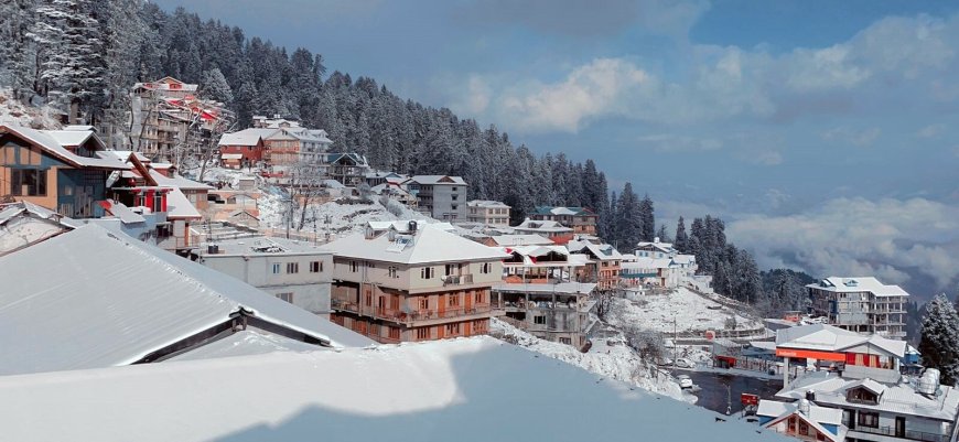 बर्फबारी से चमके  पहाड़, 7 जिलों में बारिश-हिमपात का अलर्ट