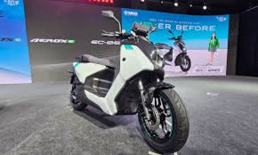 Yamaha ने लॉन्च किया अपना पहला इलेक्ट्रिक स्कूटर EC-06, कीमत से लेकर फीचर्स तक, सब कुछ जानें यहां