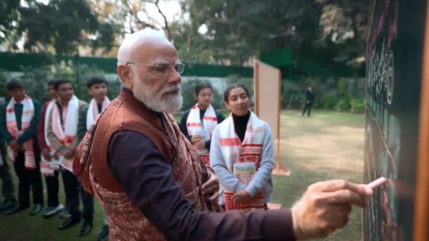 उदयपुर की अनुष्का ने पीएम मोदी से किया सीधा संवाद