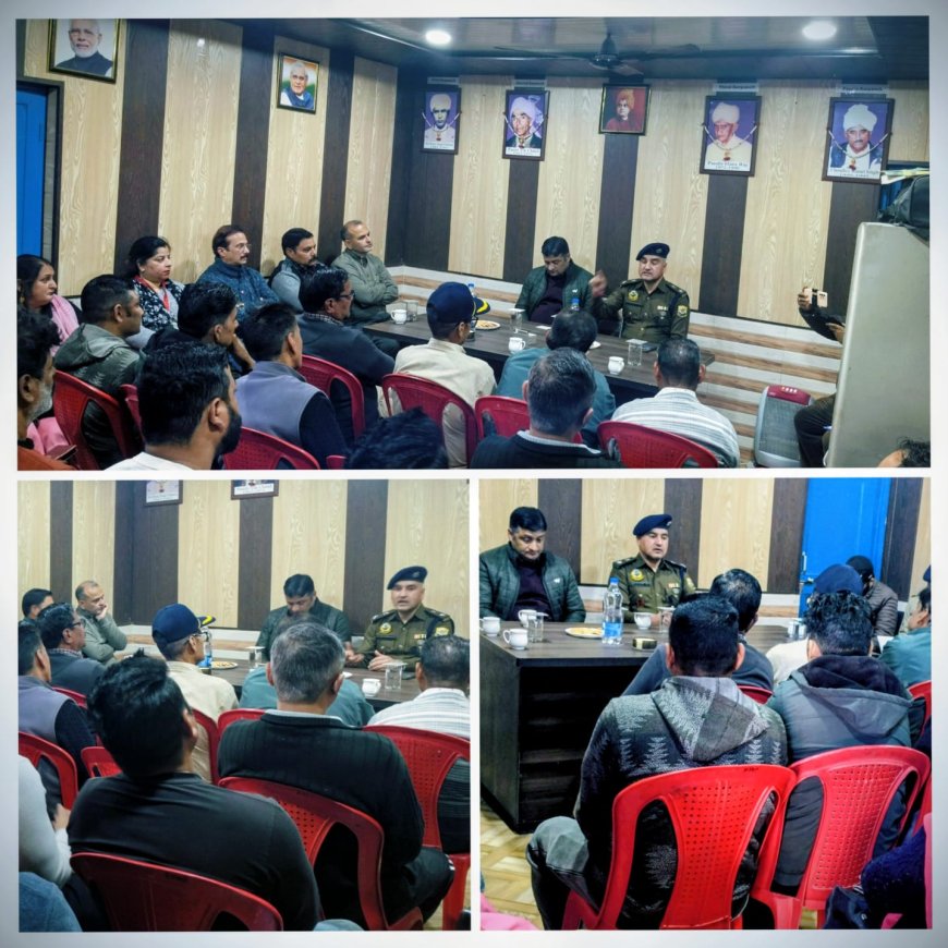 नूरपुर में नशा निवारण समिति की समीक्षा बैठक, सख्ती के निर्देश