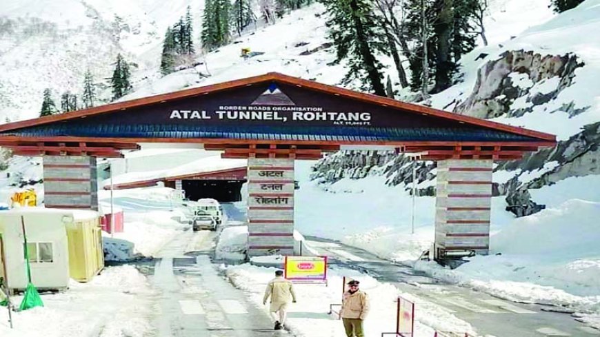  लाहुल-स्पीति में 253 सड़कें बंद, हिमपात से थमी रफ्तार