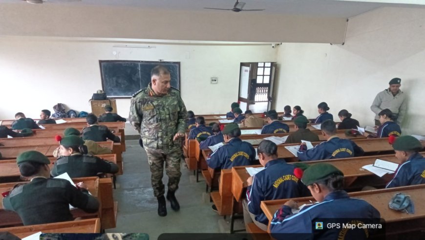 पीजी कॉलेज धर्मशाला में NCC ‘B’ सर्टिफिकेट परीक्षा, 624 कैडेट शामिल