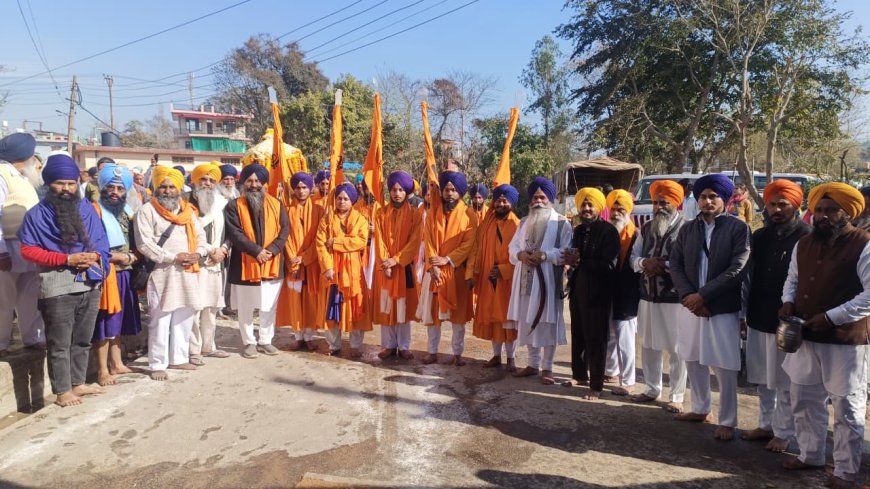 नादौन के गुरुद्वारा दसवीं पातशाही में धूमधाम से मनाया फतेह दिवस