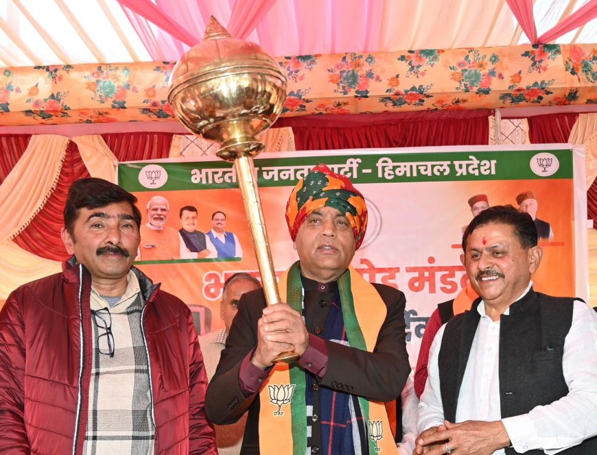 जयराम ठाकुर का सुक्खू सरकार पर हमला, बताया ‘व्यवस्था परिवर्तन’ को धोखा