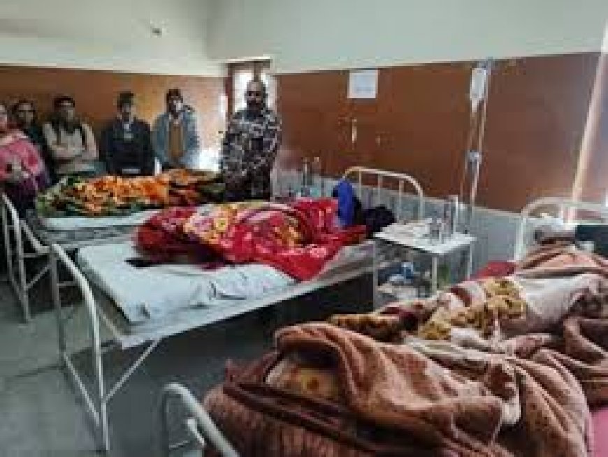 धाम खाने के बाद 30 से अधिक बीमार, आठ अस्पताल में भर्ती