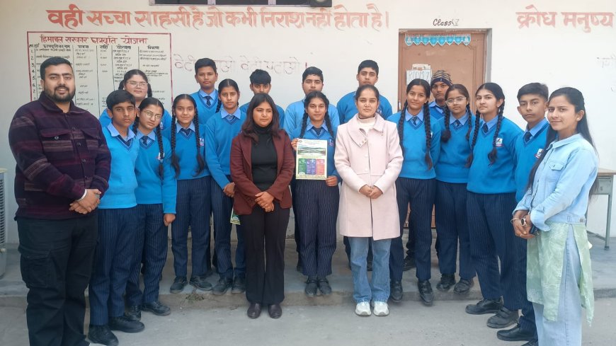 नादौन में स्कूलों को मिल रही स्वच्छता की नई दिशा, TWHWS सक्रिय