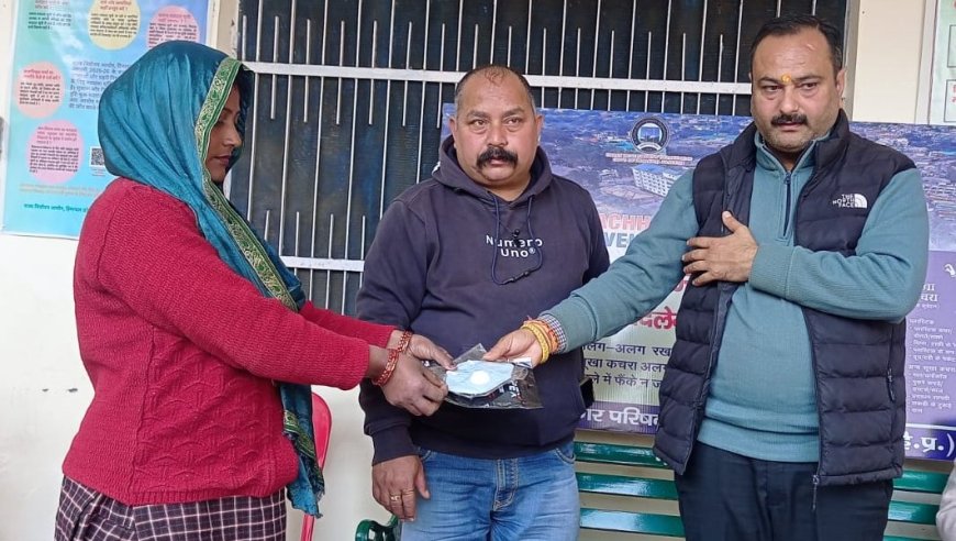 नादौन में सफाई मित्रों को प्रशिक्षण व सुरक्षा किट, संयुक्त पहल