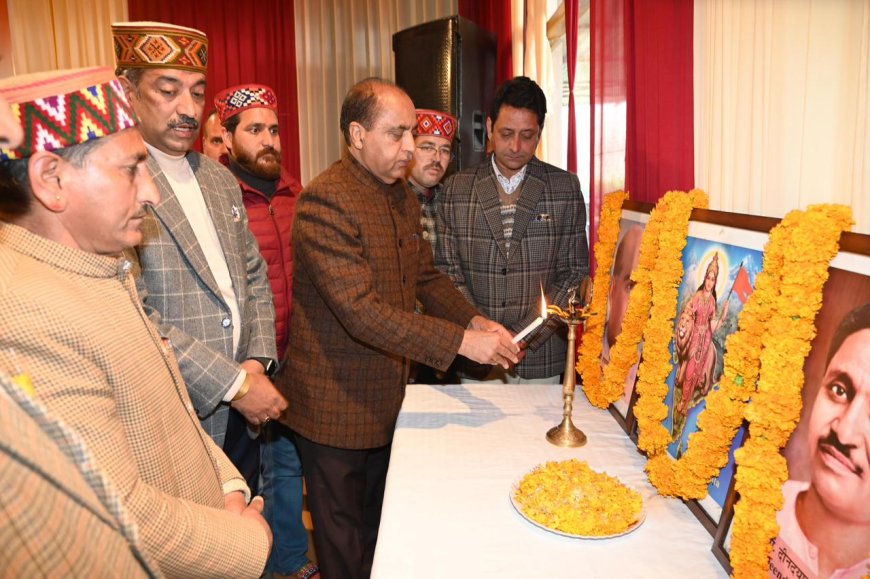 सुक्खू पर जयराम का हमला : आर्थिकी संकट में हिमाचल