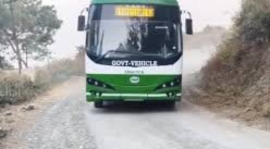 रूट पर भेजने से पहले ट्रायल, मंडी में इलेक्ट्रिक बसों का परीक्षण कर रहा हिमाचल पथ परिवहन निगम