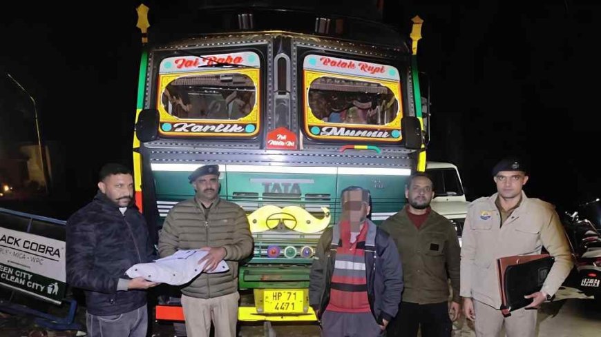 सिरमौर पुलिस की बड़ी कार्रवाई, 3.43 ग्राम स्मैक और 3.14 किलो भुक्की के साथ 2 दबोचे