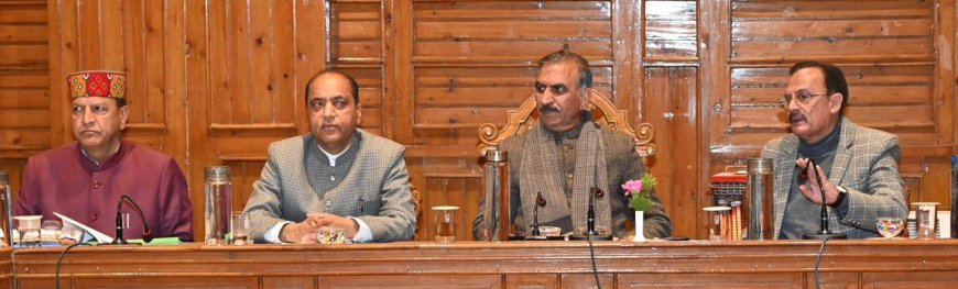 रोज बैठकें बुला रहे मुख्यमंत्री, लेकिन उन्हें खुद नहीं पता कि करना क्या है : जयराम ठाकुर 