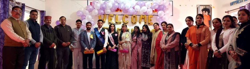 कल्लर जलाड़ी कॉलेज में फ्रेशर पार्टी, अदिति-रोहित बने विनर