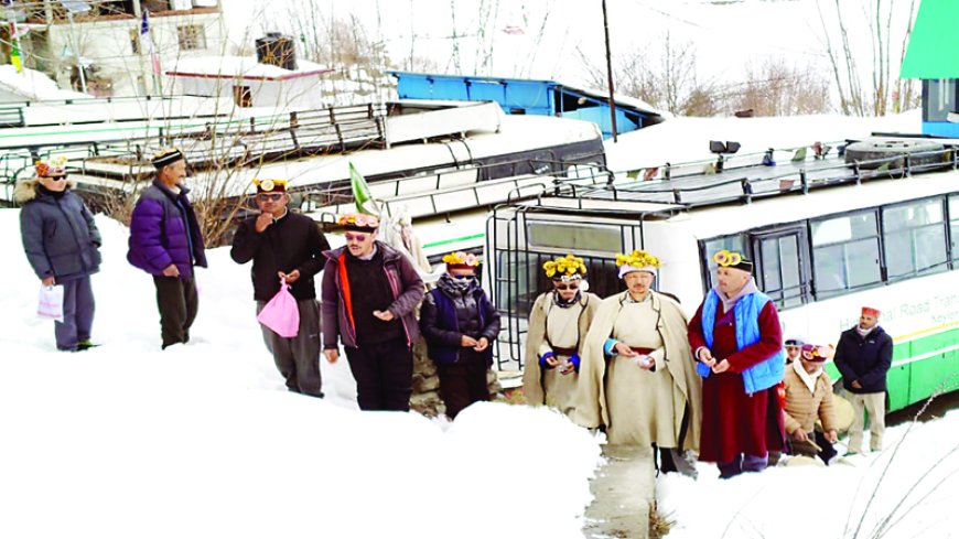 माइनस तापमान में लाहुल का गोची महोत्सव शुरू, क्या है अनोखी परंपरा...