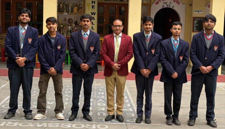 जेईई में छाए जीएवी के 7 छात्र