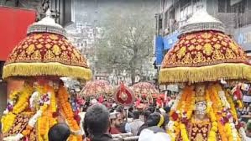 शाही अंदाज में निकली मंडी शिवरात्रि की दूसरी जलेब