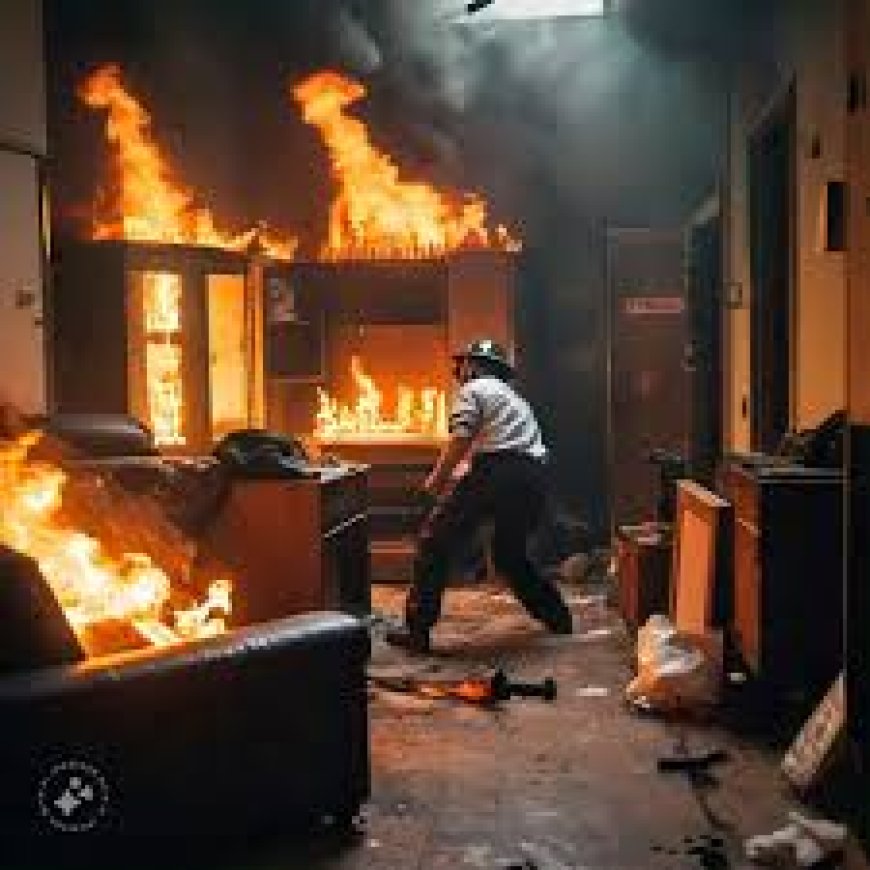 युवती ने ठुकराया शादी का प्रस्ताव, सनकी युवक ने लड़की के घर में लगाई आग