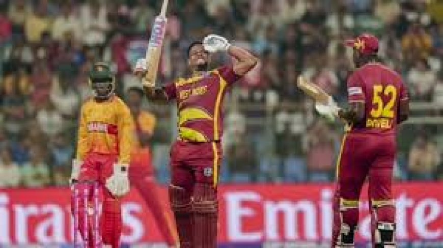 हेटमायर का तूफान! वेस्टइंडीज ने जिम्बाब्वे को रौंदा
