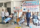 शहीदी दिवस पर उमड़ा सेवा का जज्बा! रंगस में 70 युवाओं ने किया रक्तदान