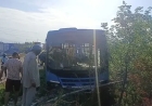 बिलासपुर में HRTC बस हादसा टला, 25 यात्री बाल-बाल बचे