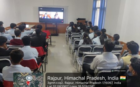 पोस्ट बजट वेबिनार में छात्रों ने सुना PM मोदी का संबोधन