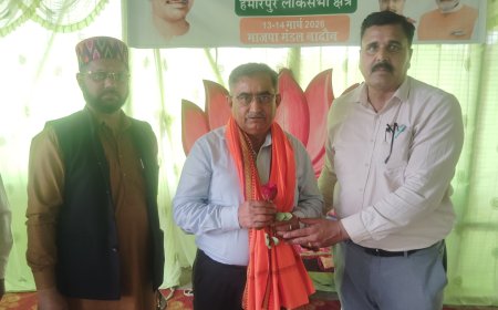 नादौन में भाजपा का दो दिवसीय प्रशिक्षण शिविर संपन्न, नेताओं ने कार्यकर्ताओं को दिए संगठन मजबूती के मंत्र