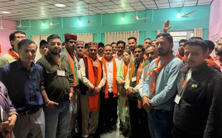 सिहुंता में भाजपा का प्रशिक्षण महाअभियान शुरू