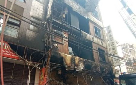 साध नगर आग त्रासदी : तीन बच्चों समेत 9 की मौत