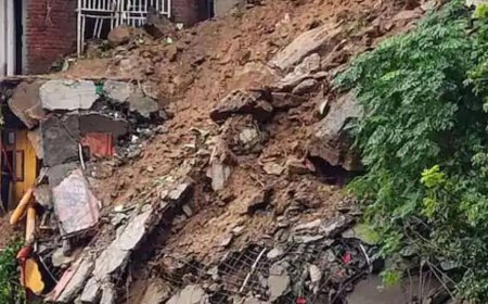 कुल्लू में भूस्खलन का खतरा, मकान खाली करवाए